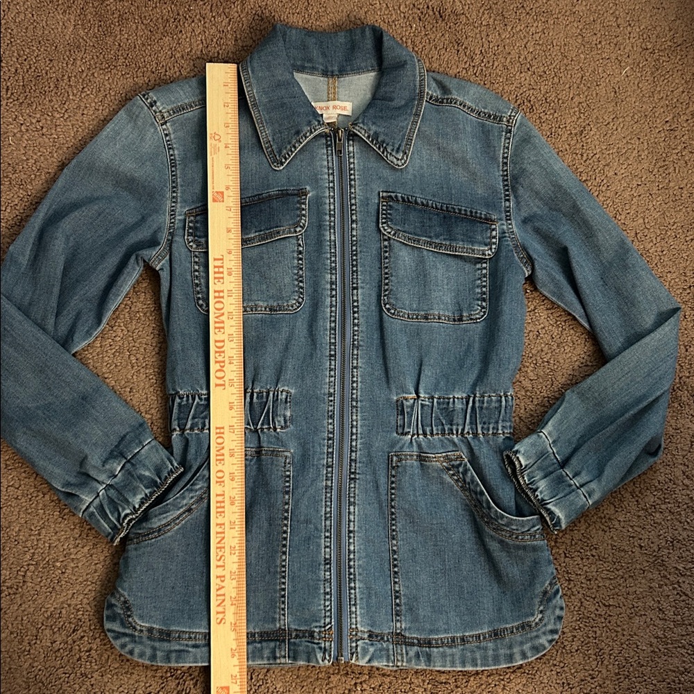 Knox Rose Blue Jean Jacket
